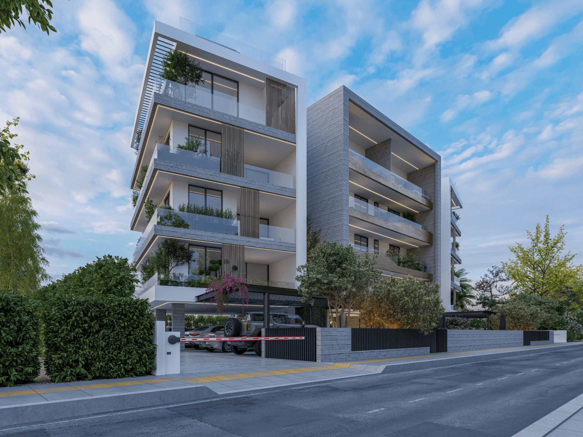 2-bedrooms apartments in Limassol, Cyprus.