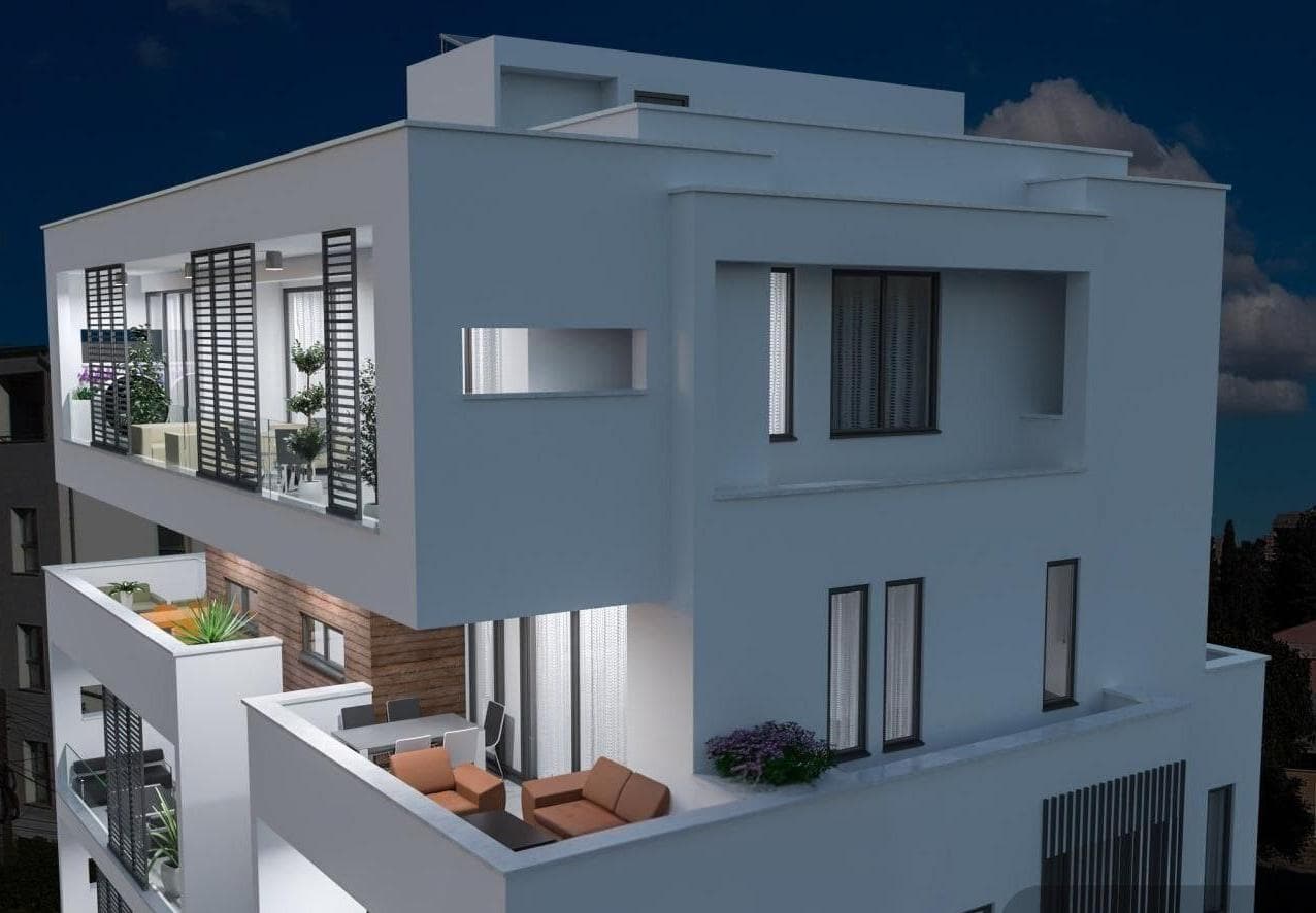 2-bedrooms apartments in Nicosia, Cyprus.