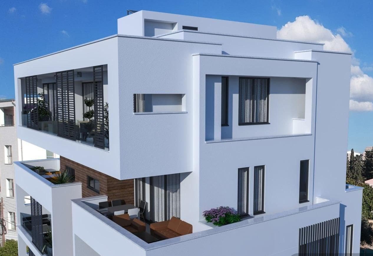 2-bedrooms apartments in Nicosia, Cyprus.