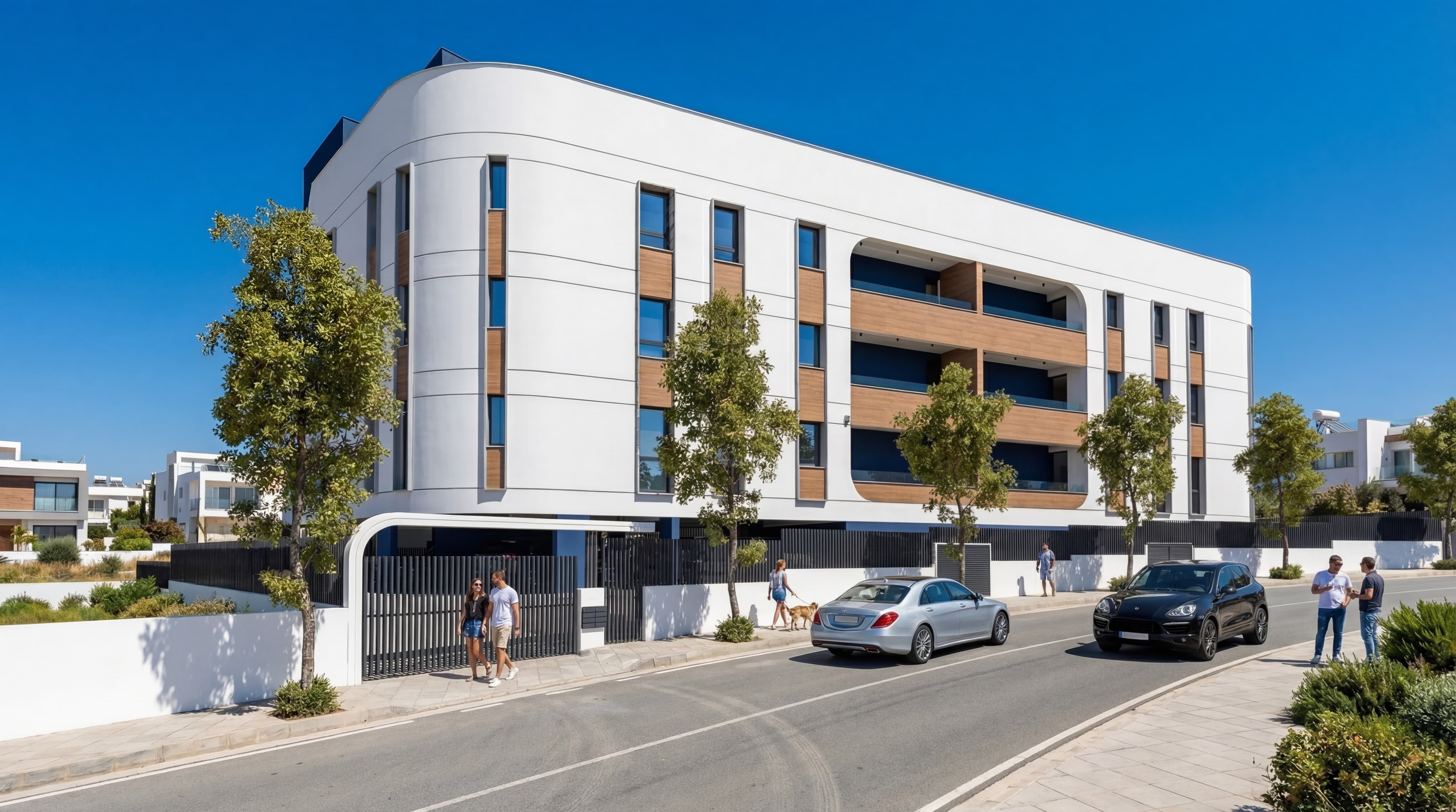 1-bedrooms apartments in Limassol, Cyprus.