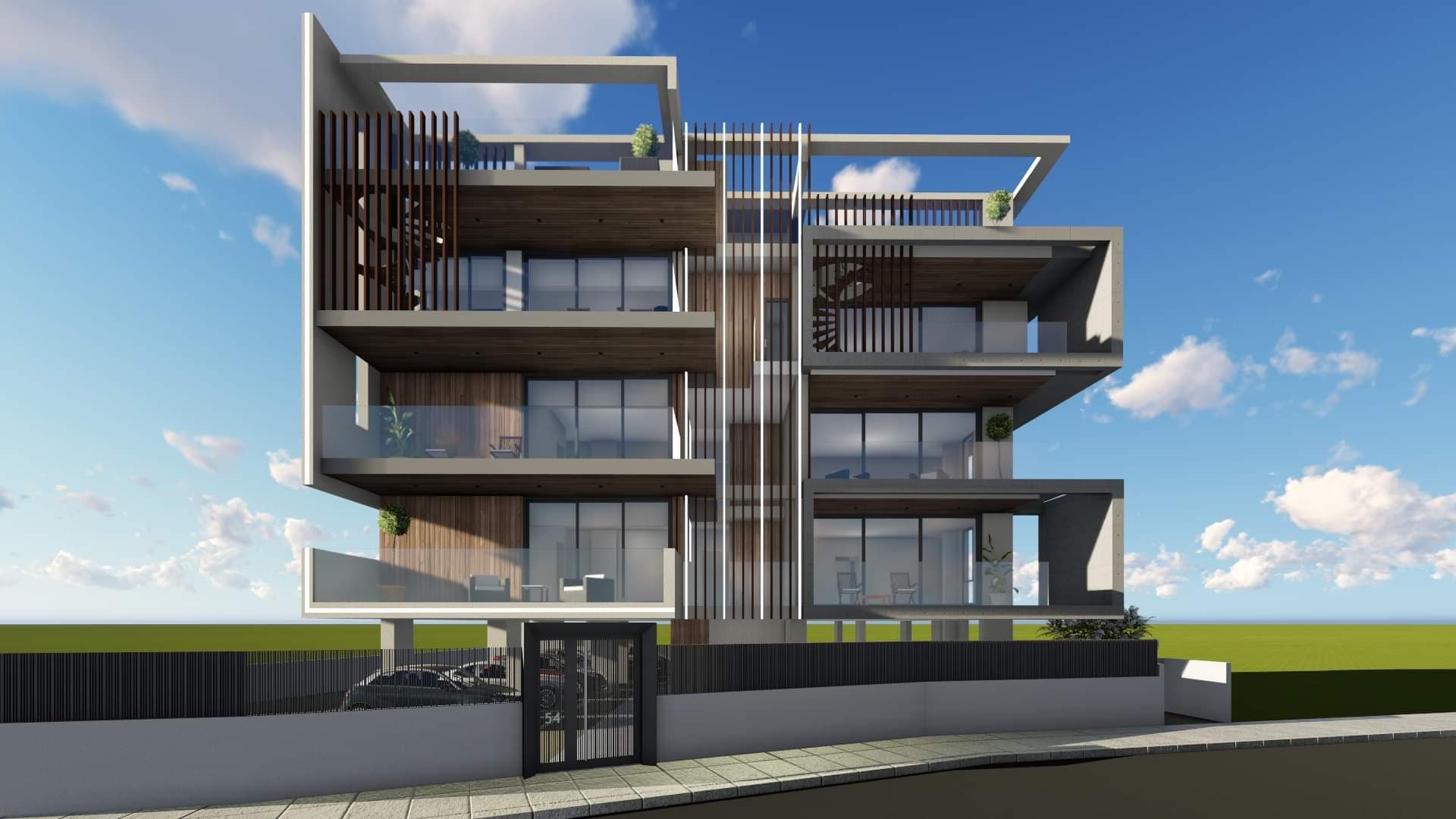 3-bedrooms apartments in Larnaca, Cyprus.