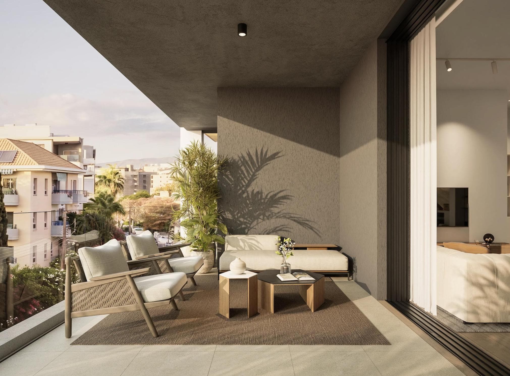 2-bedrooms apartments in Limassol, Cyprus.