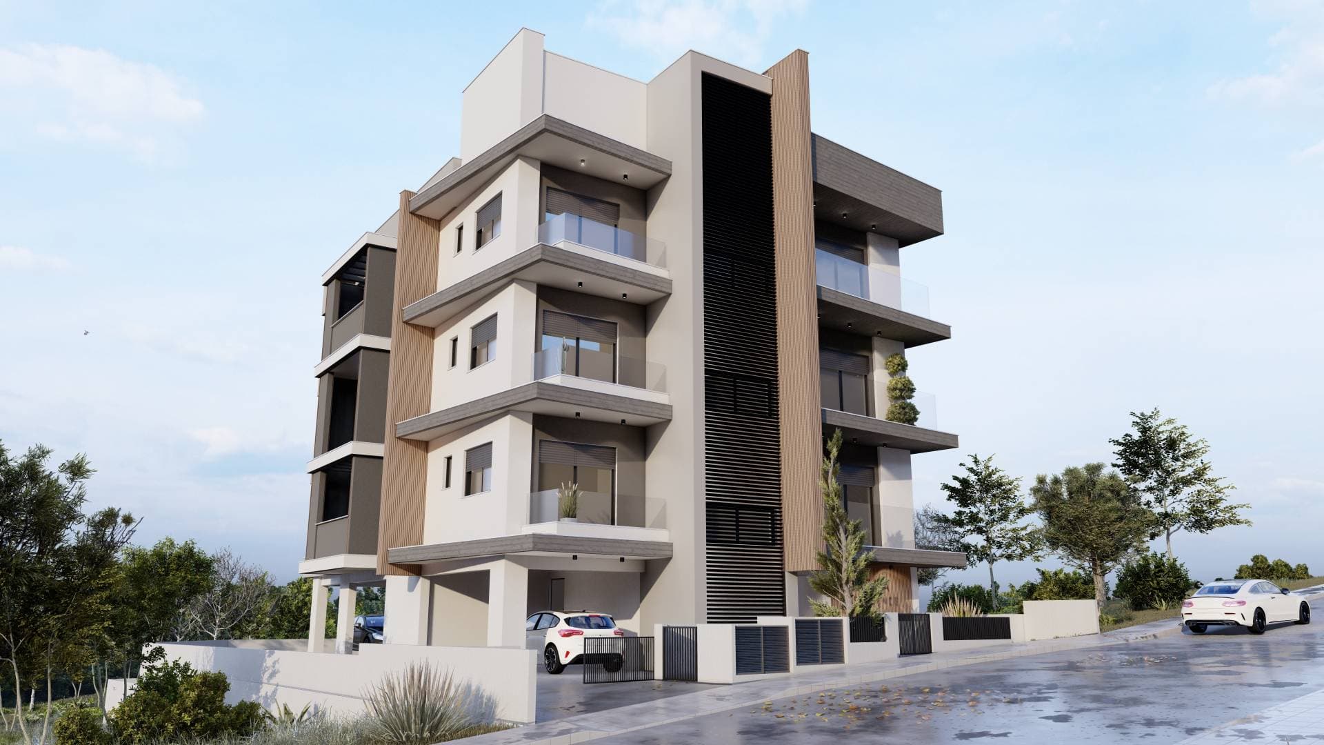 3-bedrooms apartments in Limassol, Cyprus.