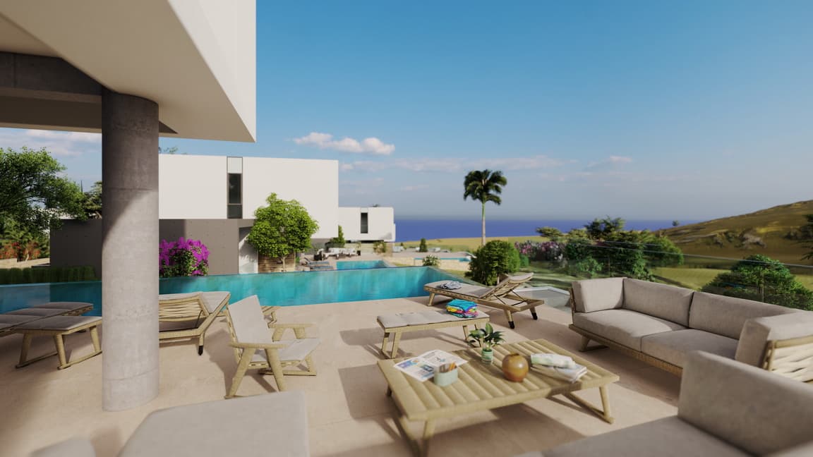 3-bedrooms house in Paphos, Cyprus.