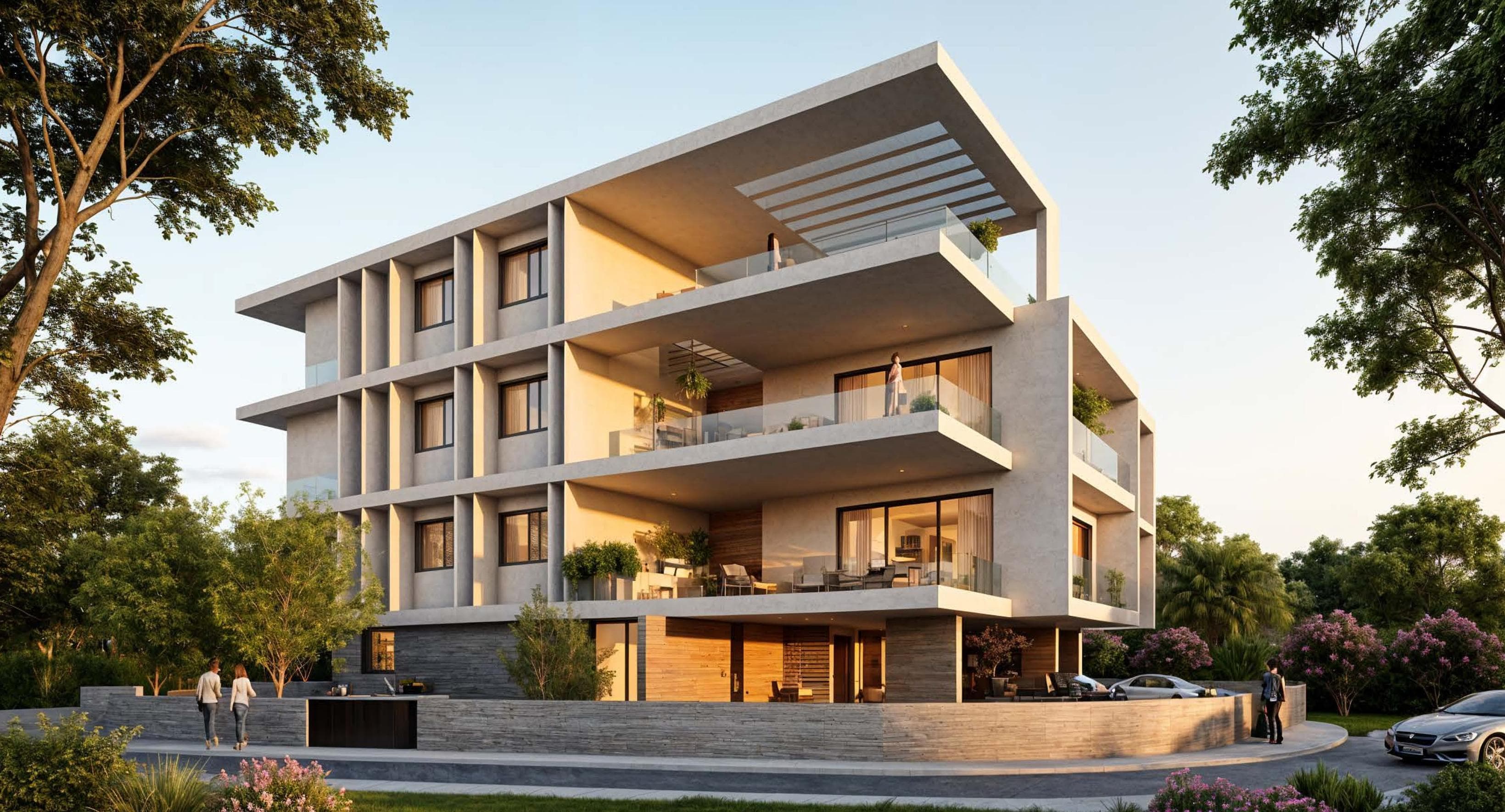 1-bedrooms apartments in Paphos, Cyprus.