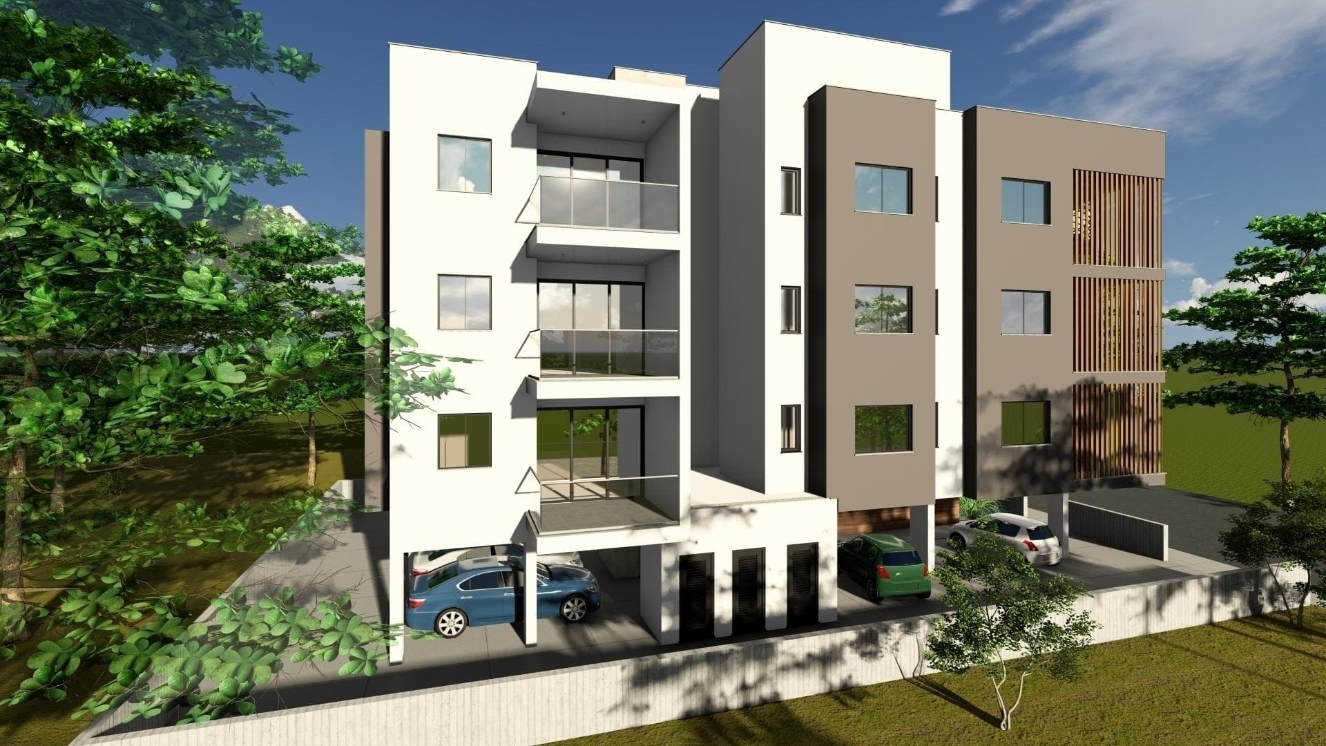 2-bedrooms apartments in Larnaca, Cyprus.