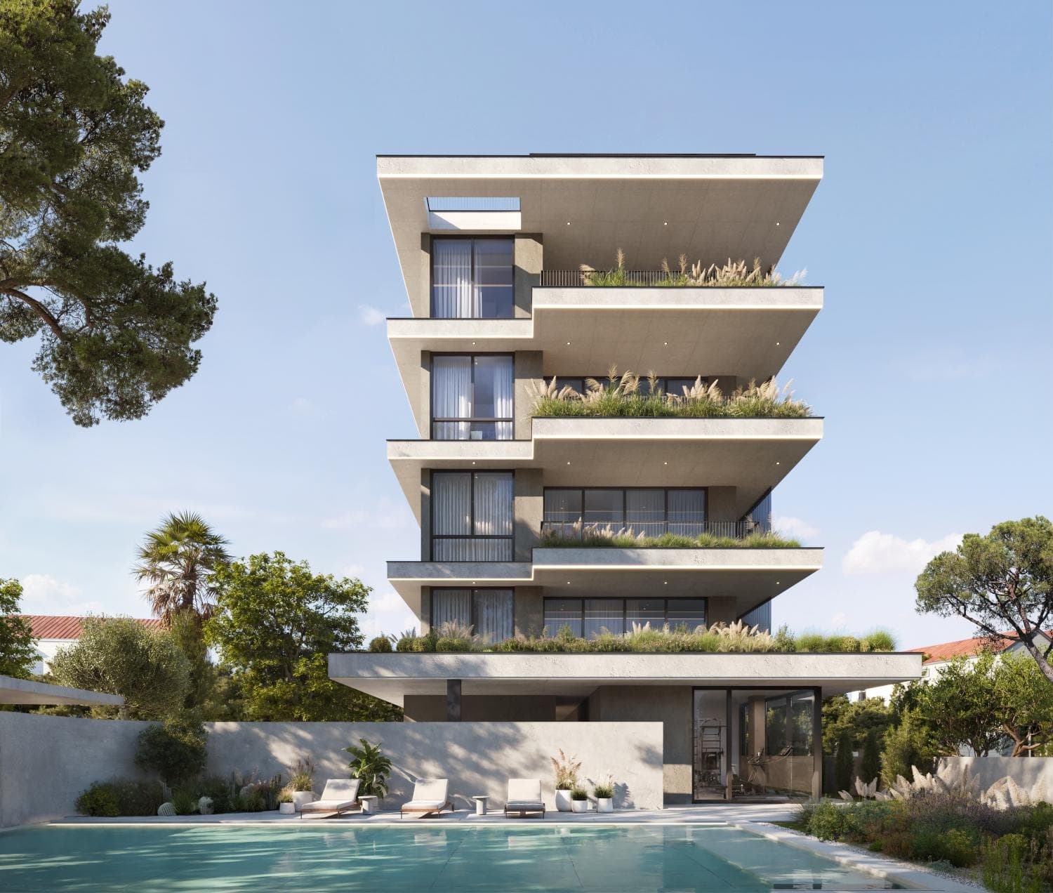 3-bedrooms apartments in Limassol, Cyprus.