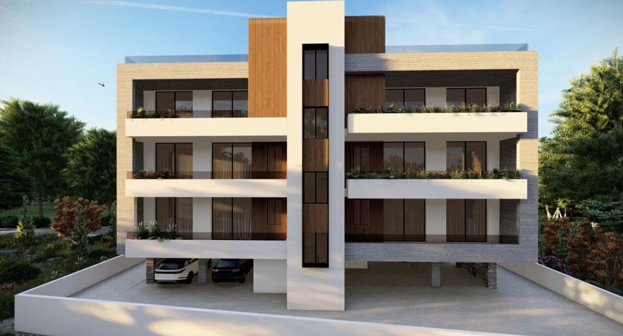 2-bedrooms apartments in Paphos, Cyprus.
