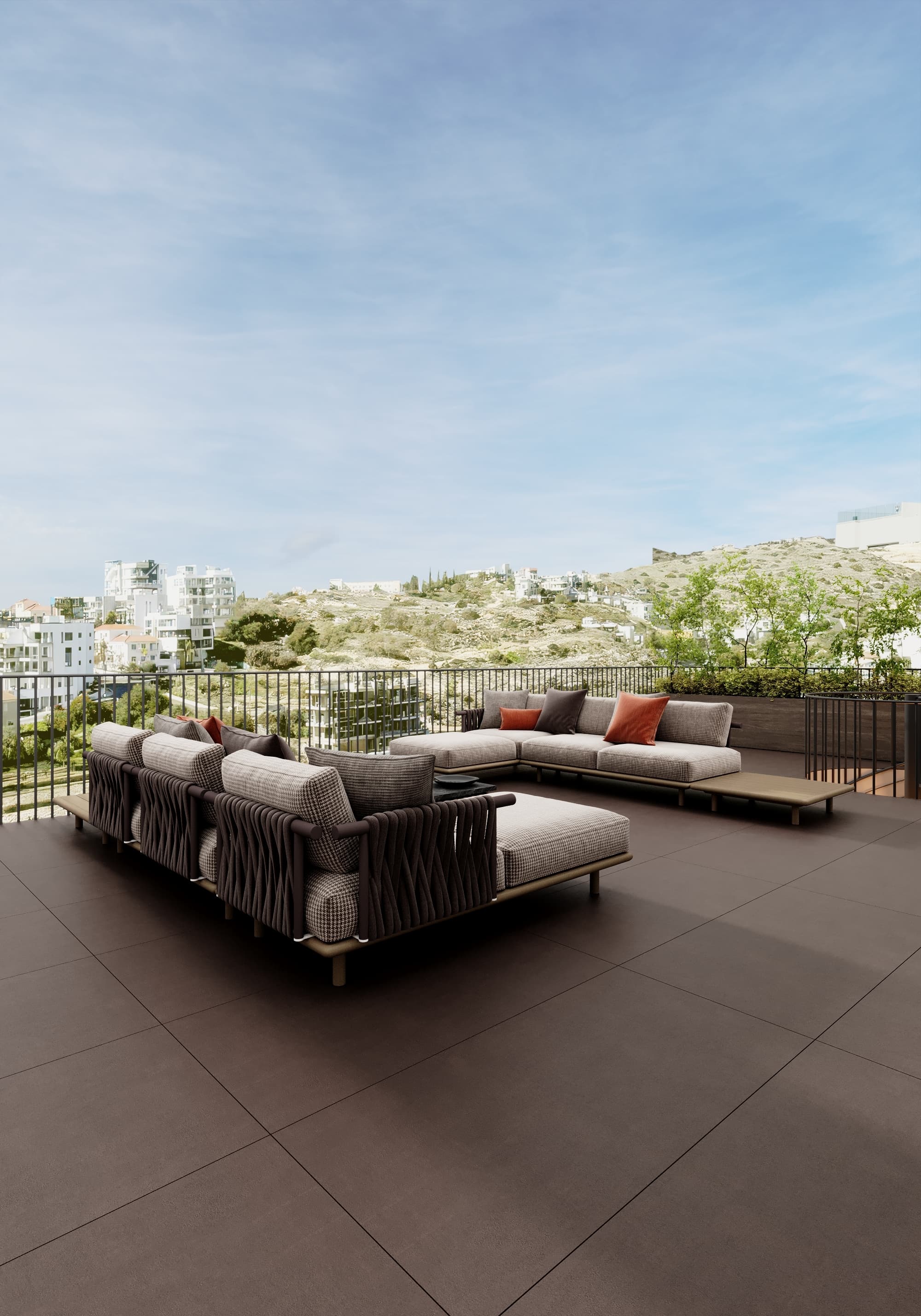 3-bedrooms apartments in Limassol, Cyprus.
