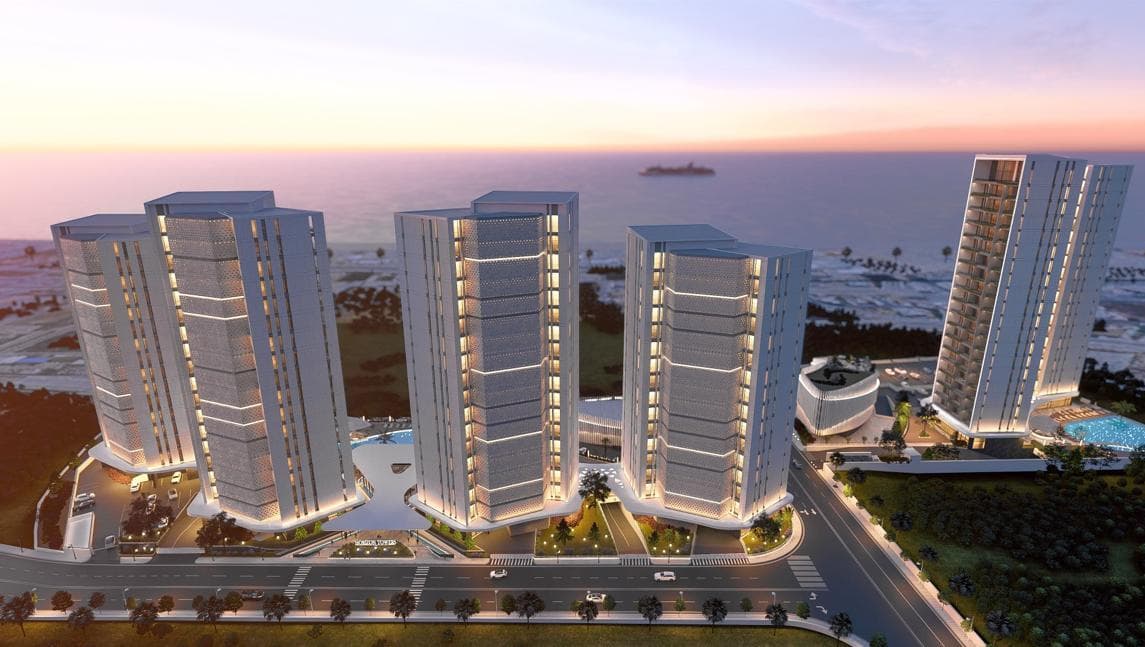 2-bedrooms apartments in Larnaca, Cyprus.