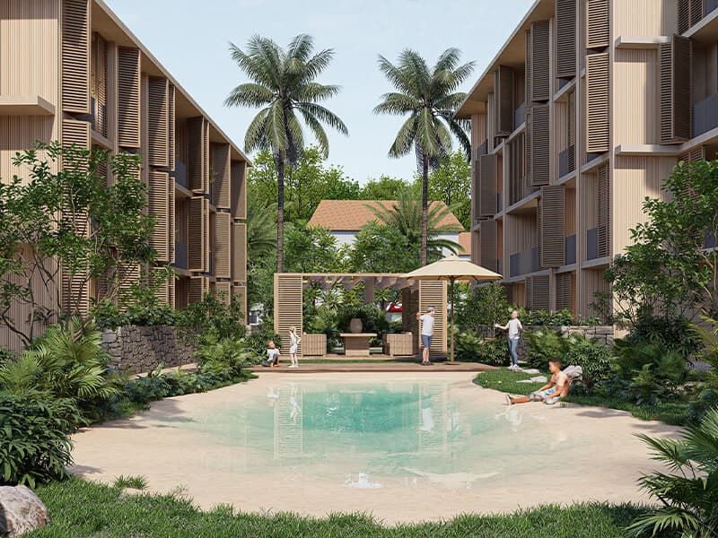 2-bedrooms apartments in Larnaca, Cyprus.