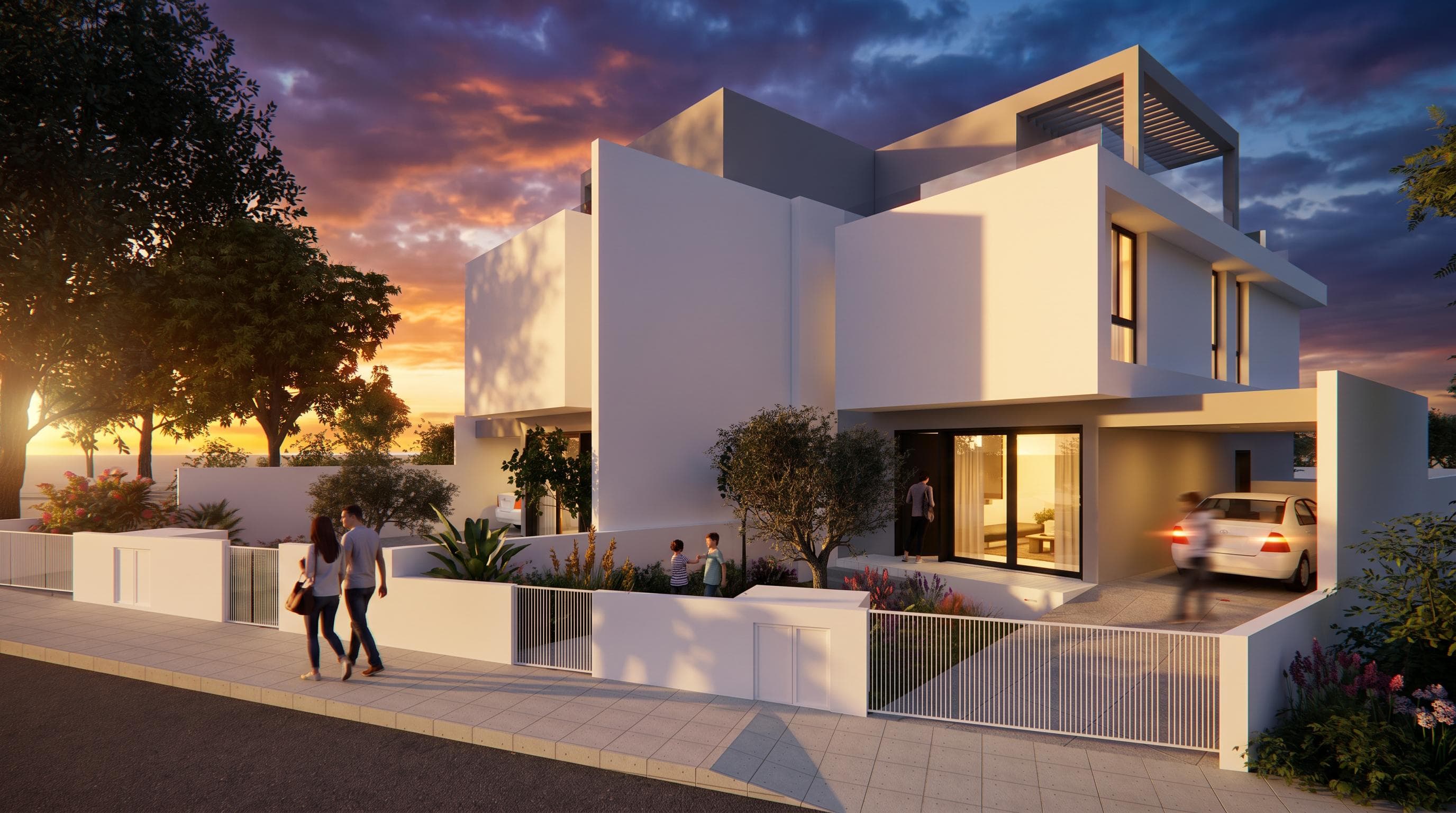 3-bedrooms house in Larnaca, Cyprus.