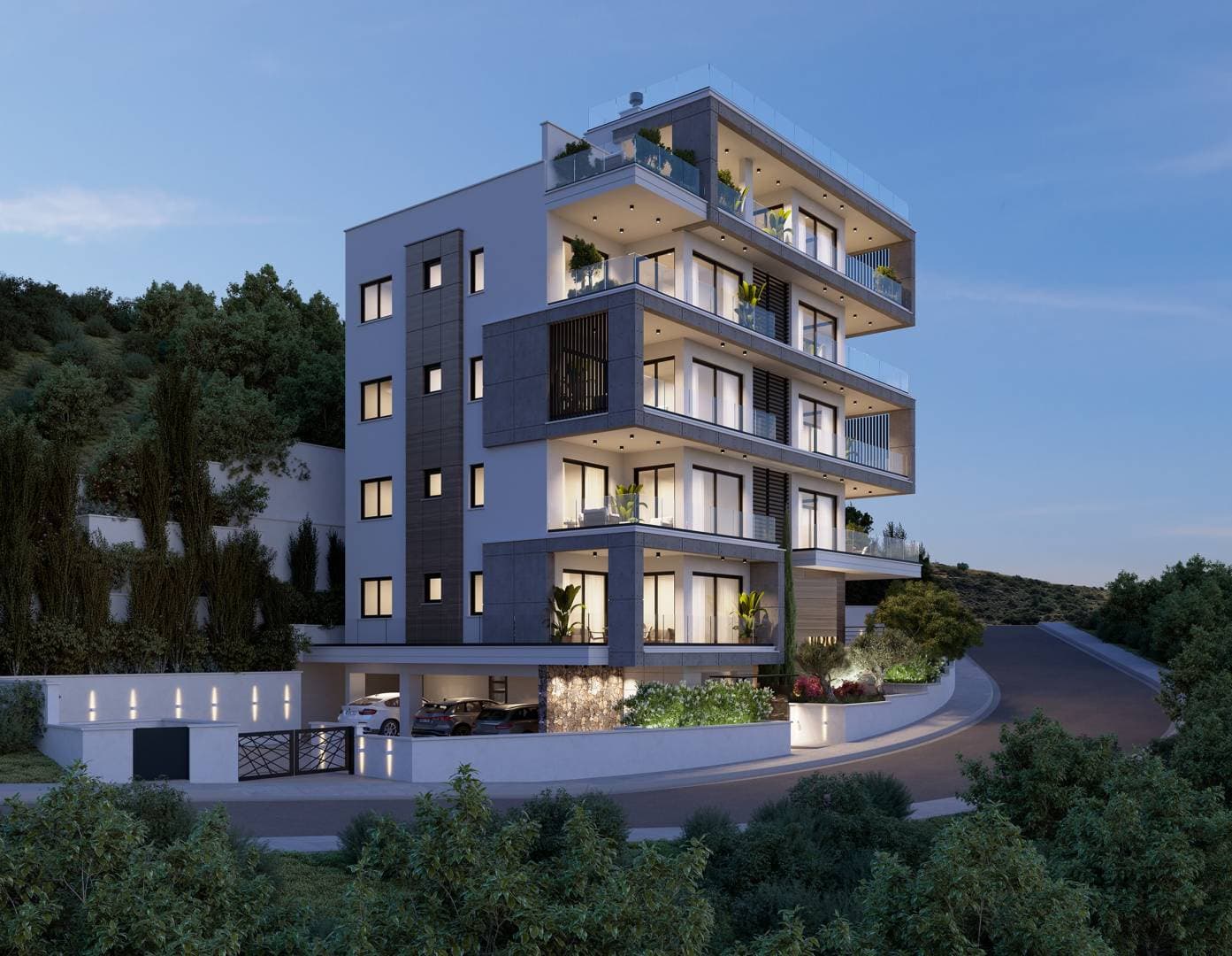 2-bedrooms apartments in Limassol, Cyprus.