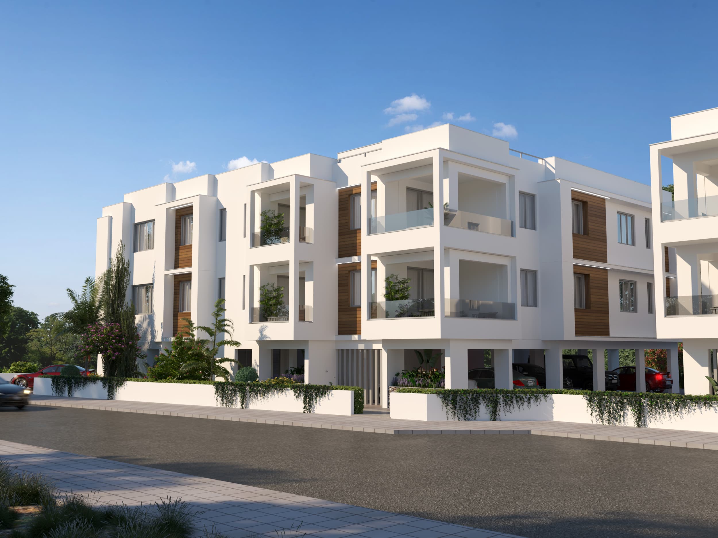 2-bedrooms apartments in Famagusta, Cyprus.