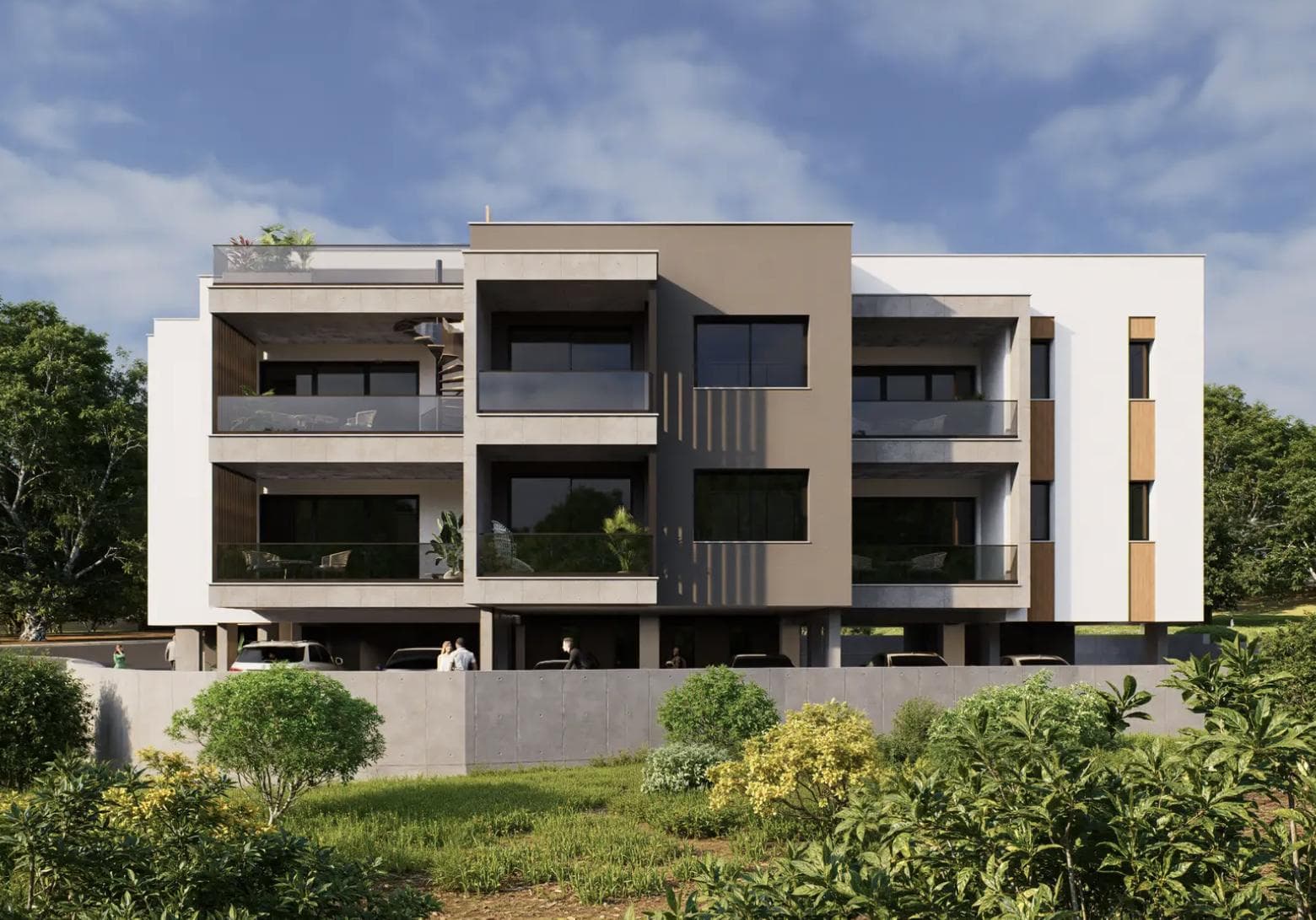 2-bedrooms apartments in Paphos, Cyprus.