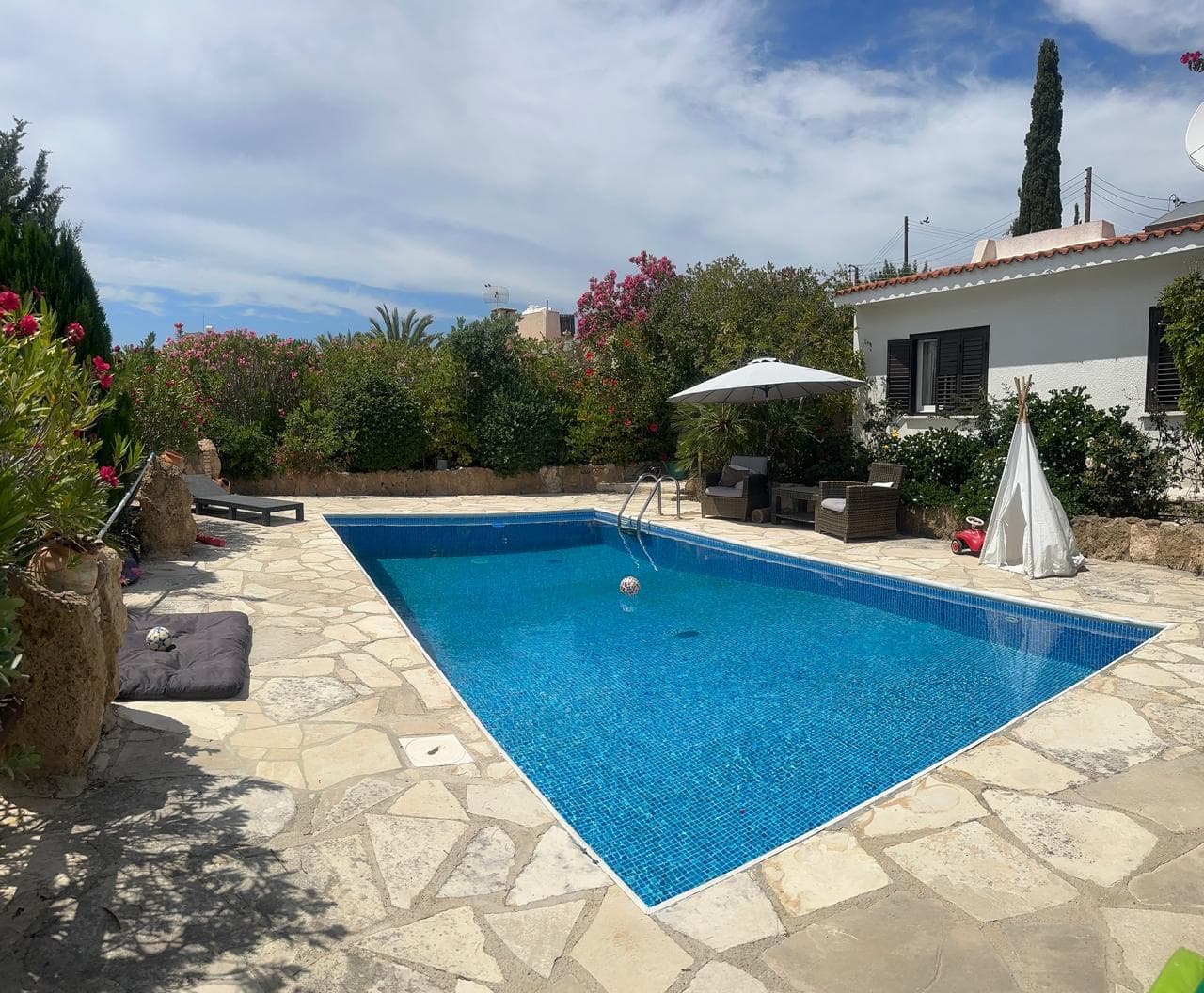 3-bedrooms house in Paphos, Cyprus.