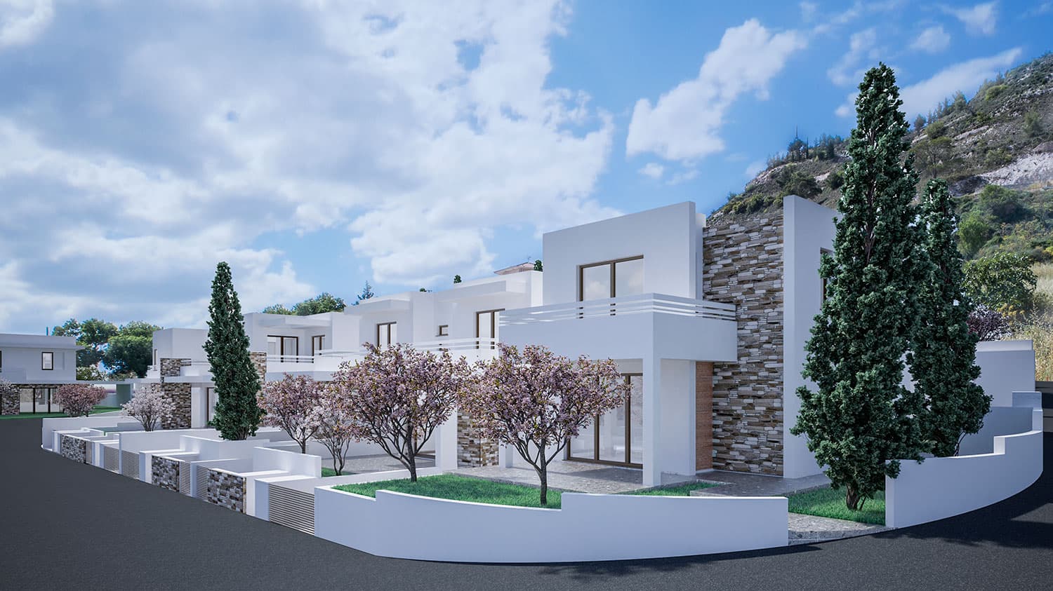 3-bedrooms house in Larnaca, Cyprus.
