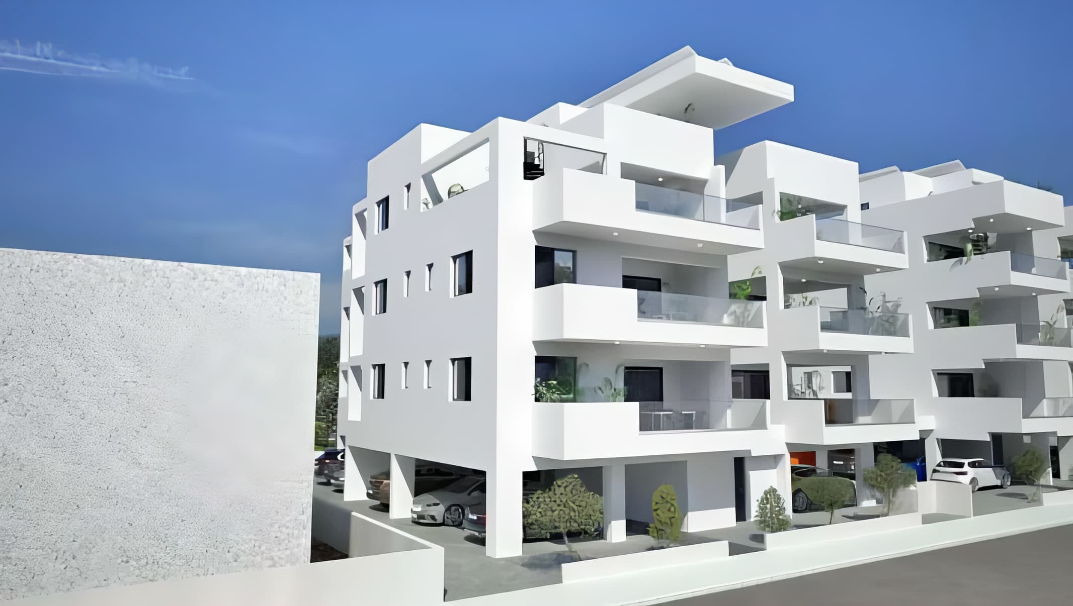 2-bedrooms apartments in Nicosia, Cyprus.