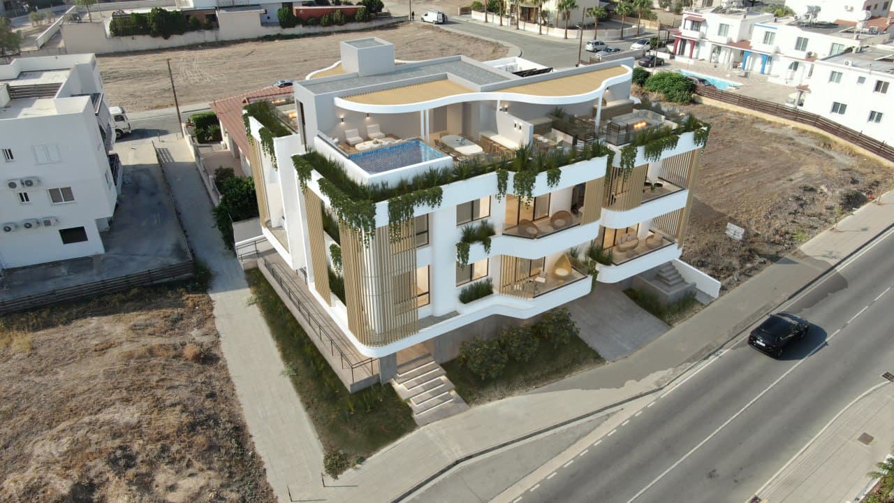 2-bedrooms apartments in Larnaca, Cyprus.