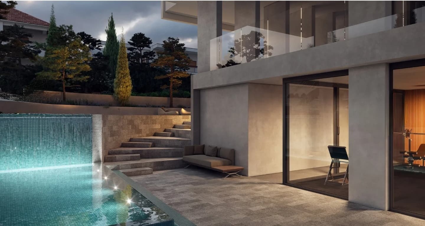 2-bedrooms apartments in Limassol, Cyprus.