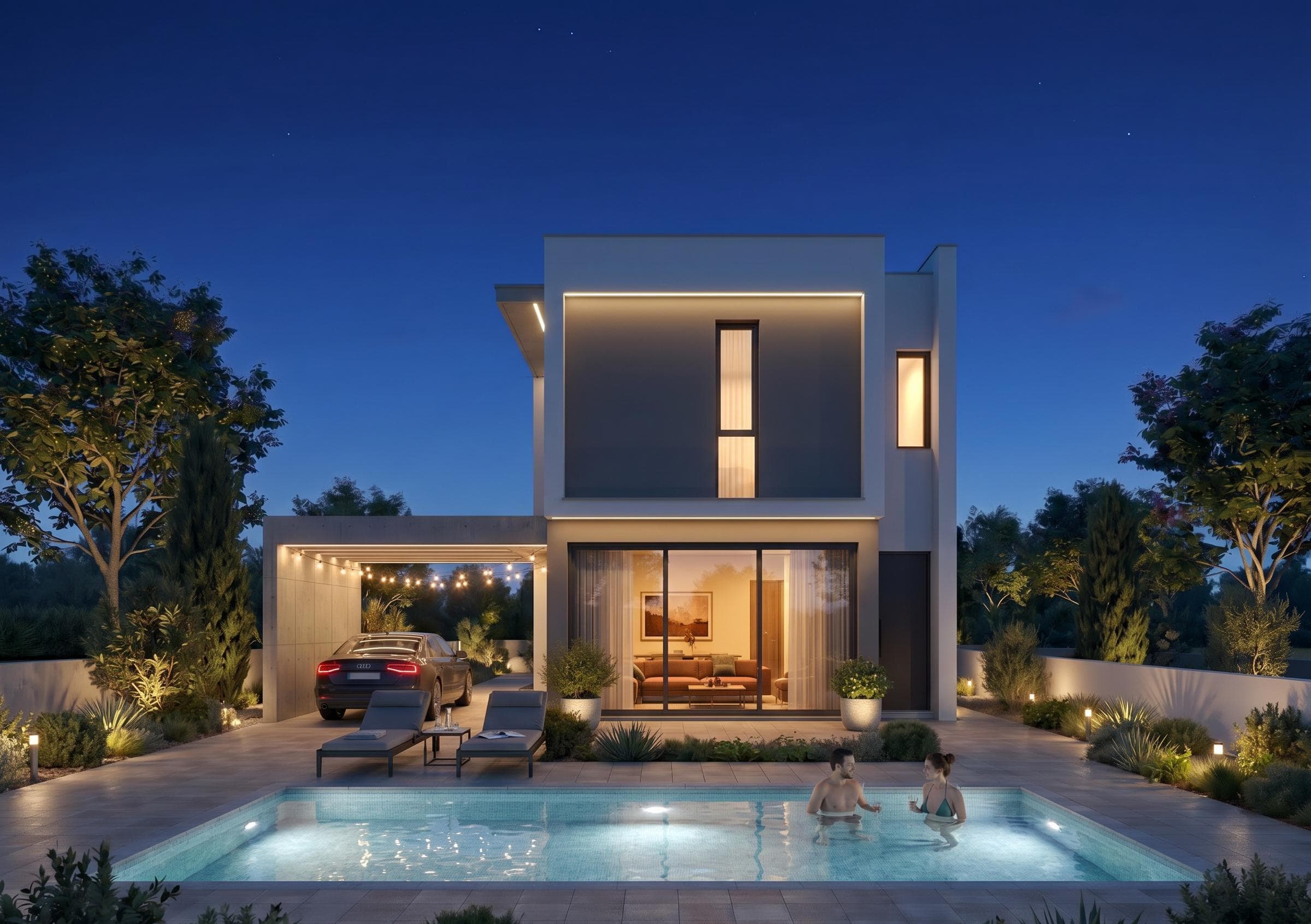 3-bedrooms house in Famagusta, Cyprus.