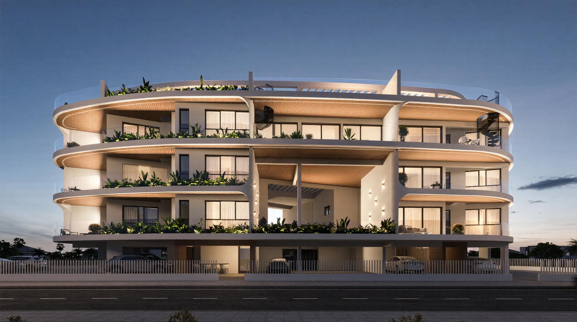 2-bedrooms apartments in Larnaca, Cyprus.
