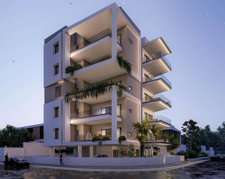 2-bedrooms apartments in Nicosia, Cyprus.