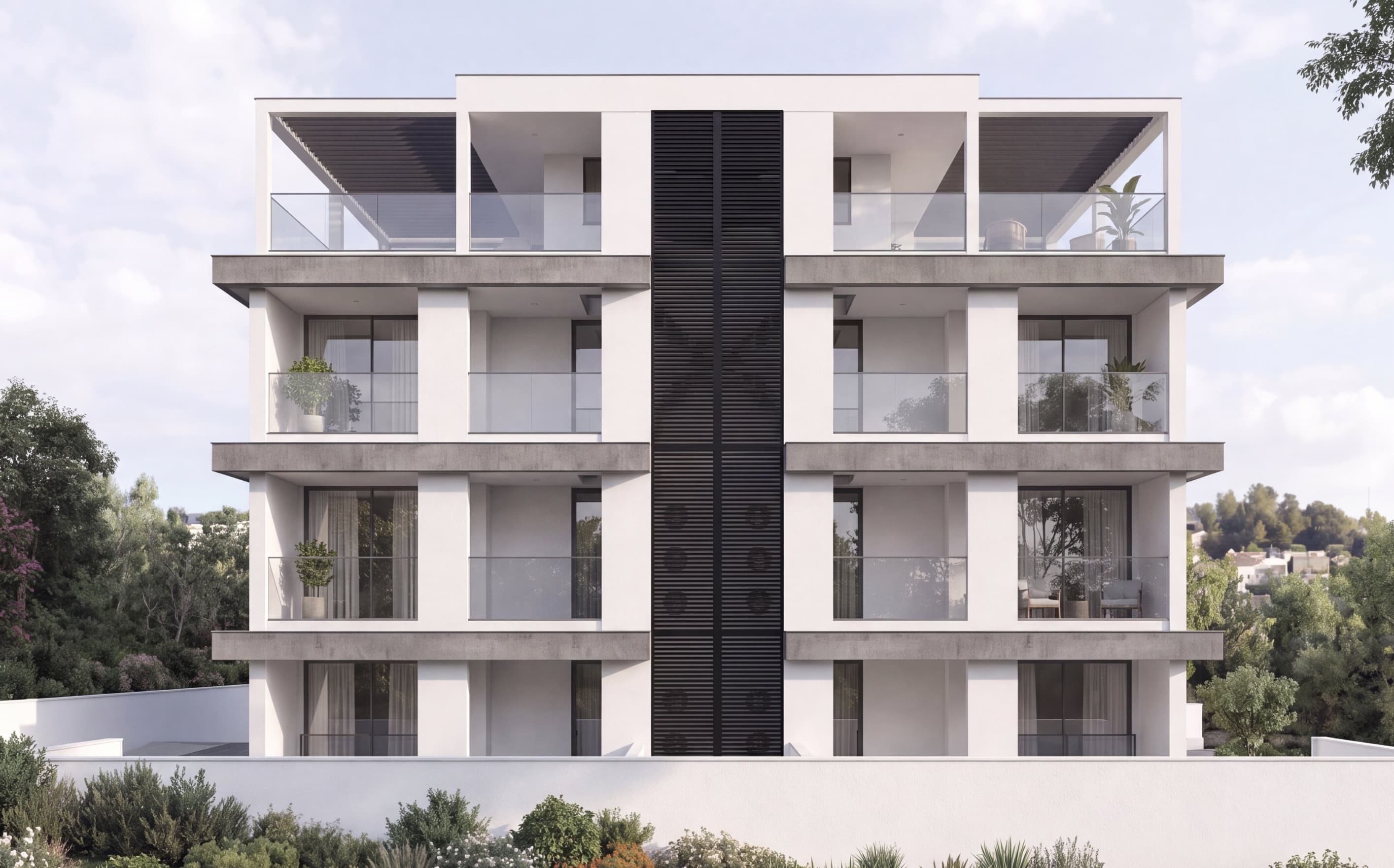 2-bedrooms apartments in Limassol, Cyprus.