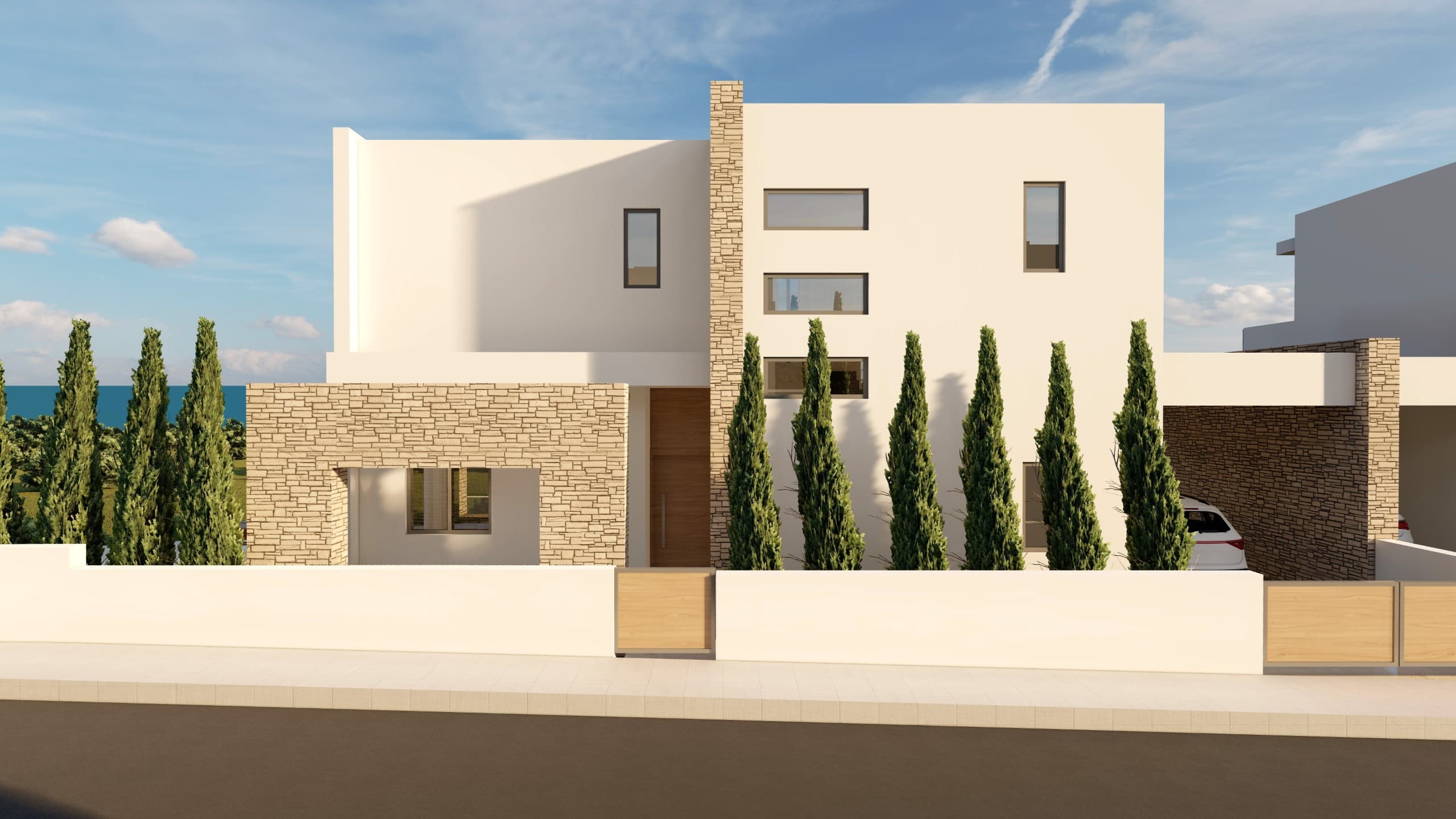3-bedrooms house in Paphos, Cyprus.