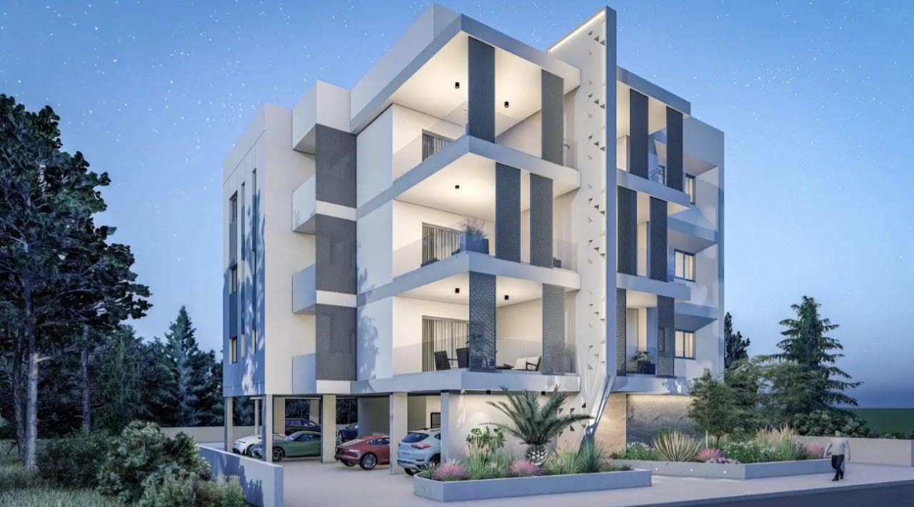 2-bedrooms apartments in Nicosia, Cyprus.