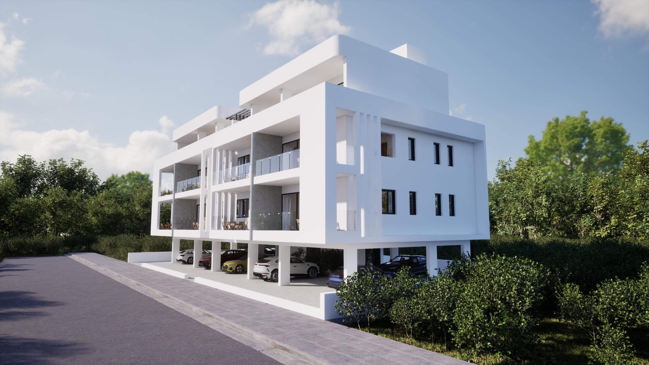 2-bedrooms apartments in Larnaca, Cyprus.