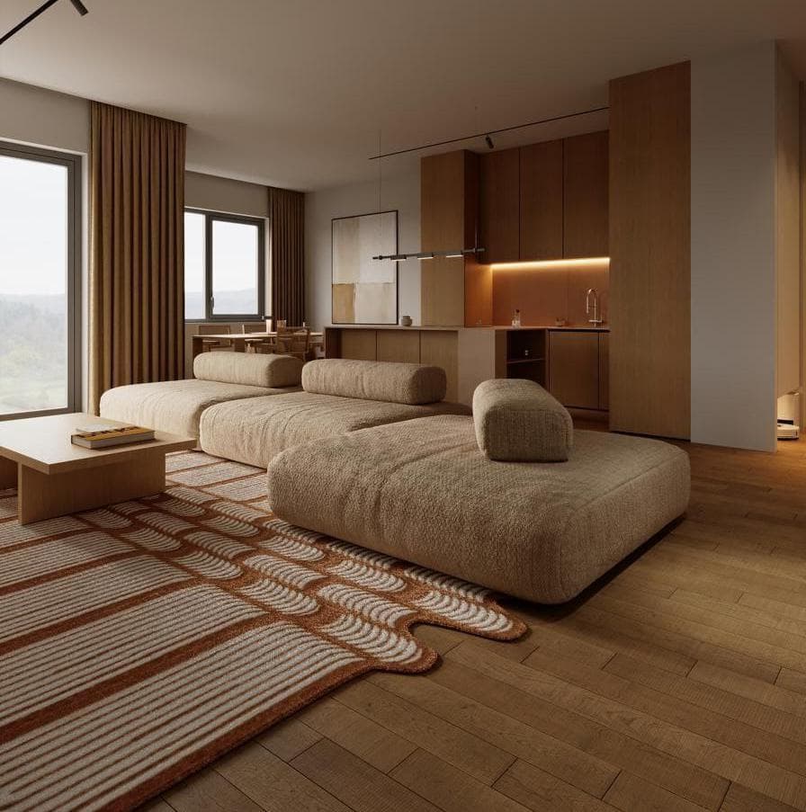 2-bedrooms apartments in Limassol, Cyprus.