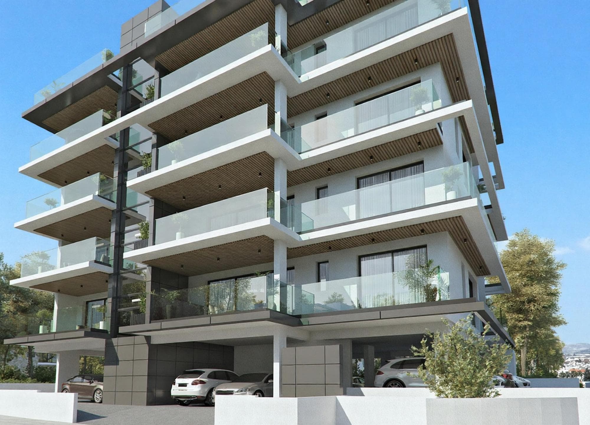 2-bedrooms apartments in Larnaca, Cyprus.