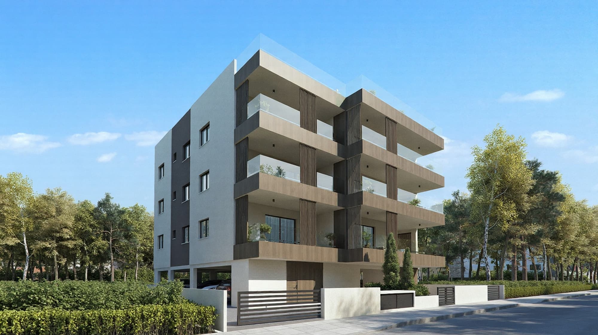 3-bedrooms apartments in Limassol, Cyprus.