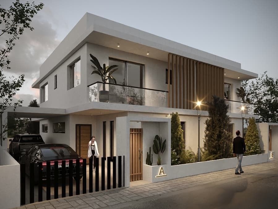 3-bedrooms house in Nicosia, Cyprus.