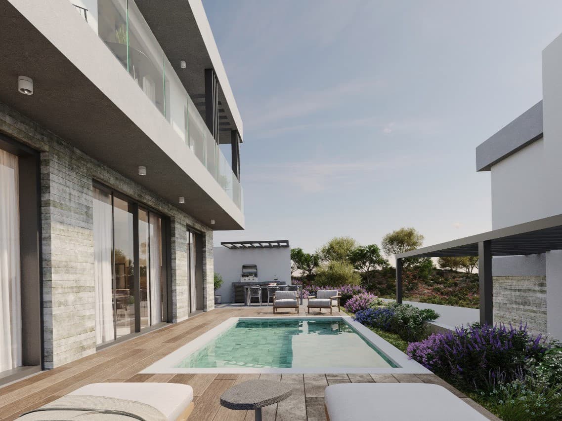 3-bedrooms house in Paphos, Cyprus.