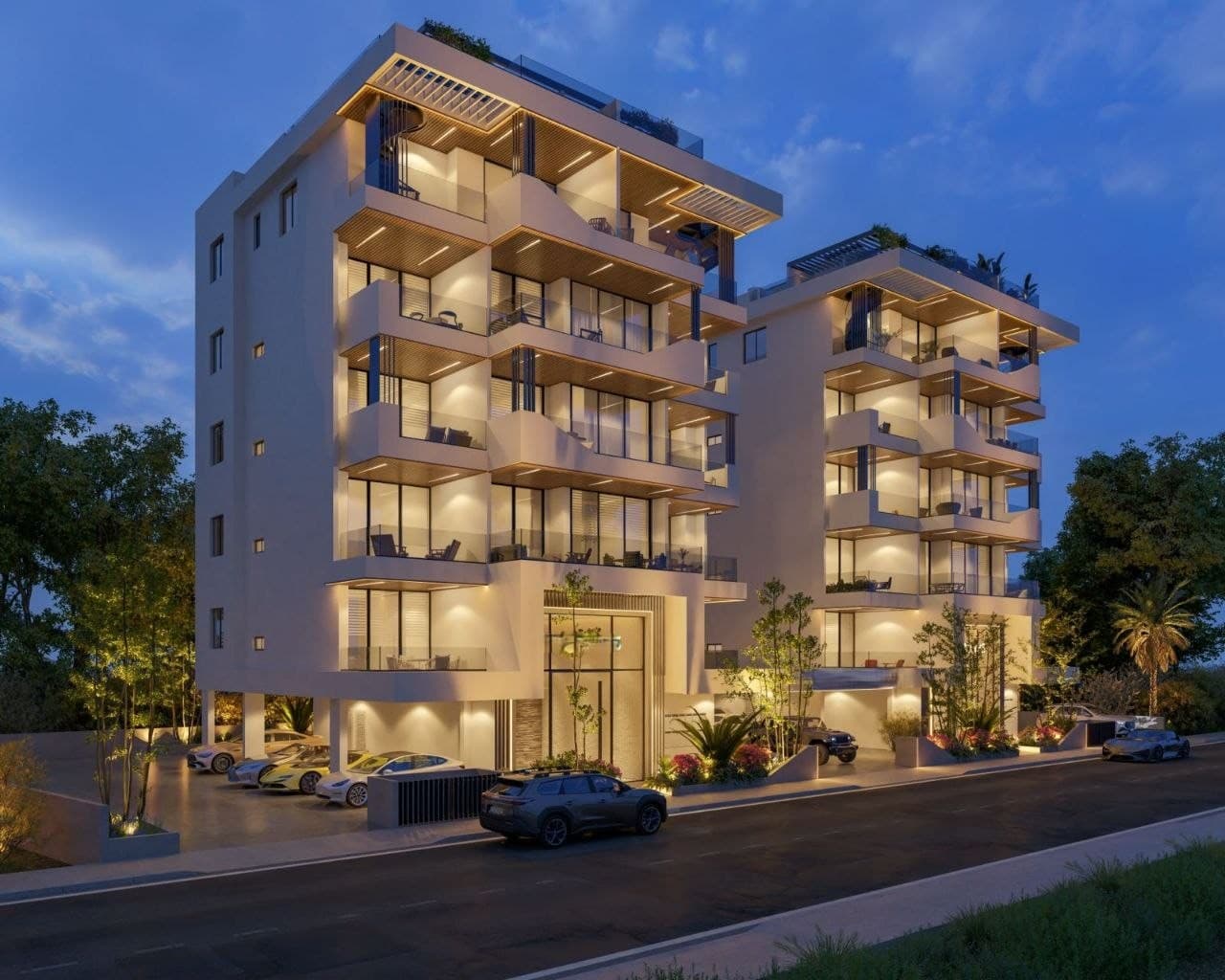 1-bedrooms apartments in Larnaca, Cyprus.