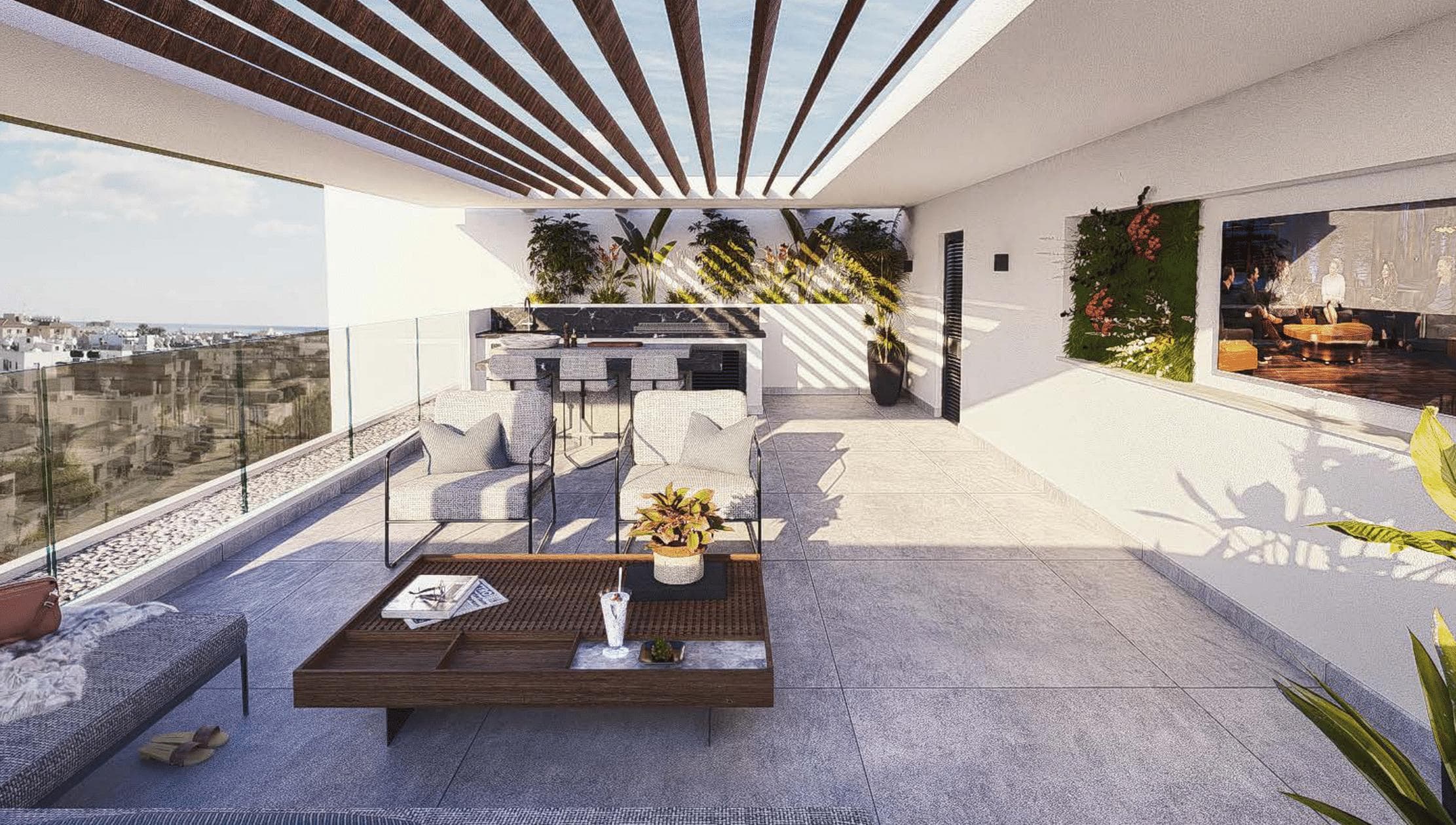 2-bedrooms apartments in Larnaca, Cyprus.