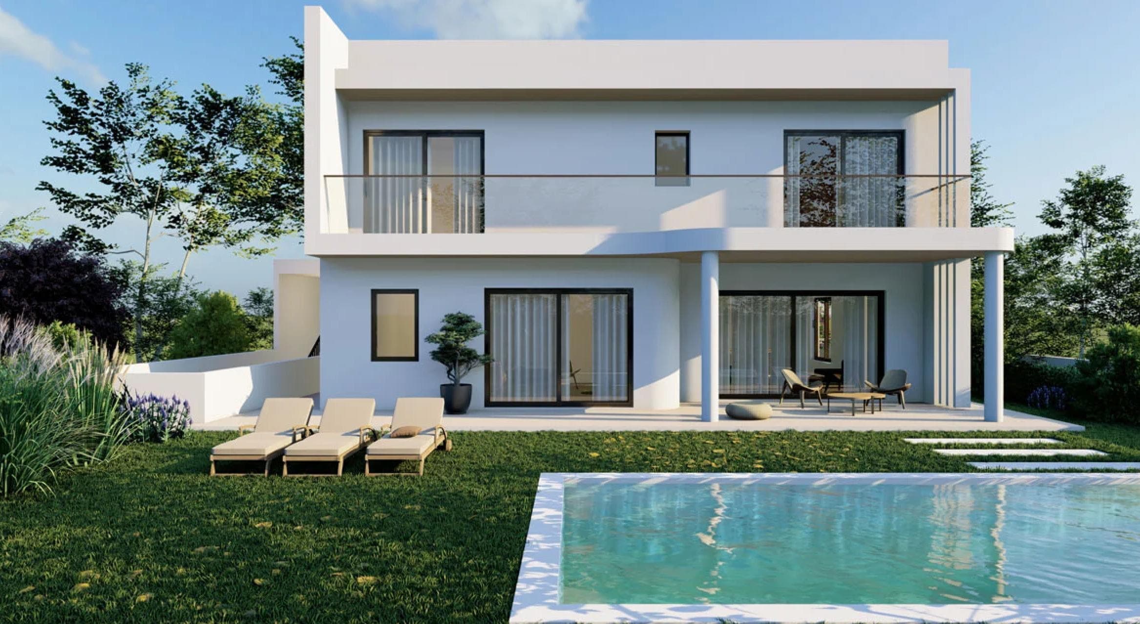 4-bedrooms house in Nicosia, Cyprus.