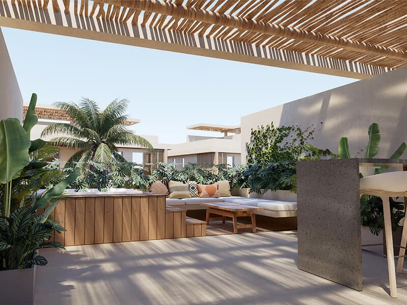 2-bedrooms apartments in Larnaca, Cyprus.