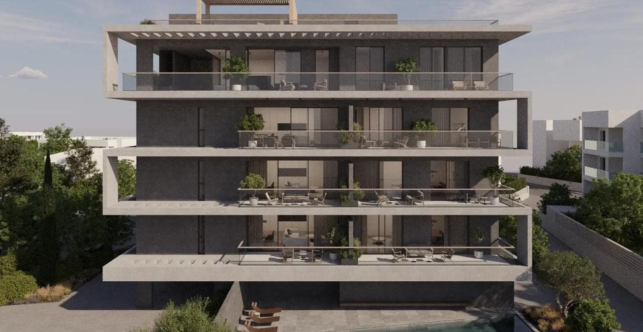 2-bedrooms apartments in Limassol, Cyprus.