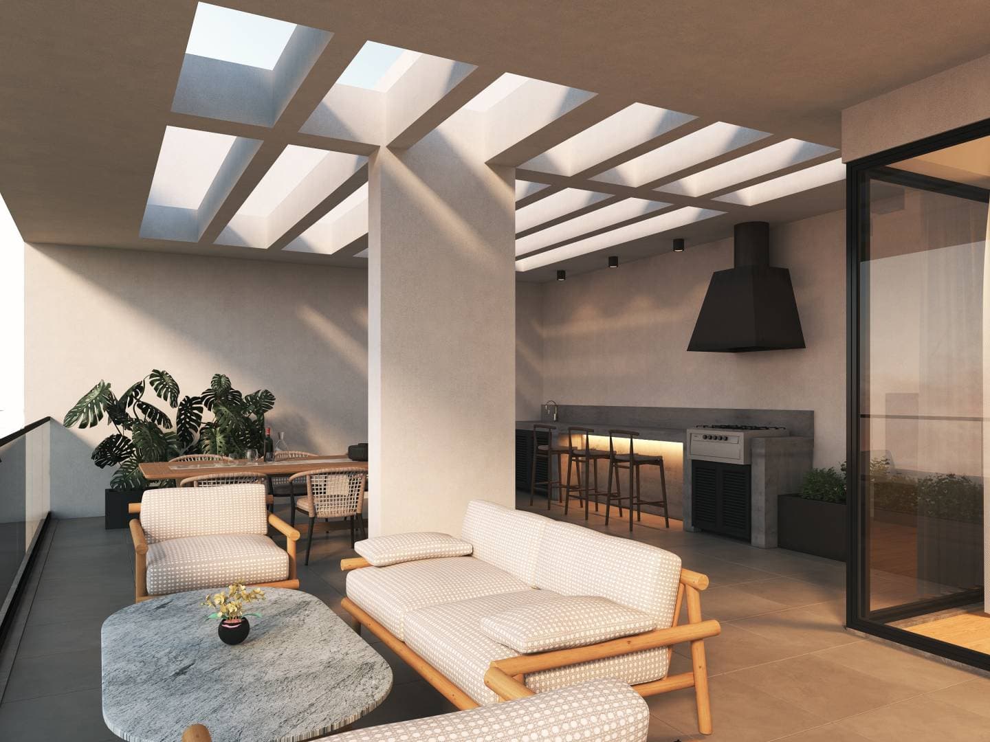 2-bedrooms apartments in Limassol, Cyprus.