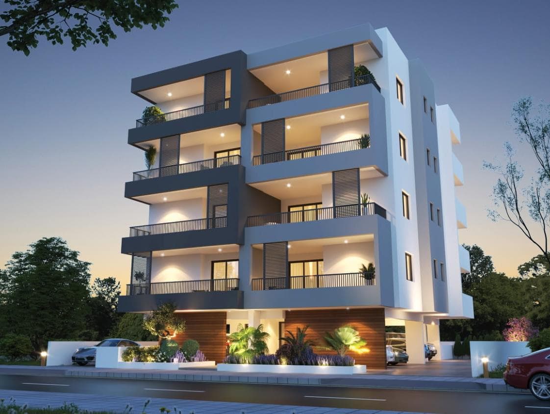 2-bedrooms apartments in Nicosia, Cyprus.