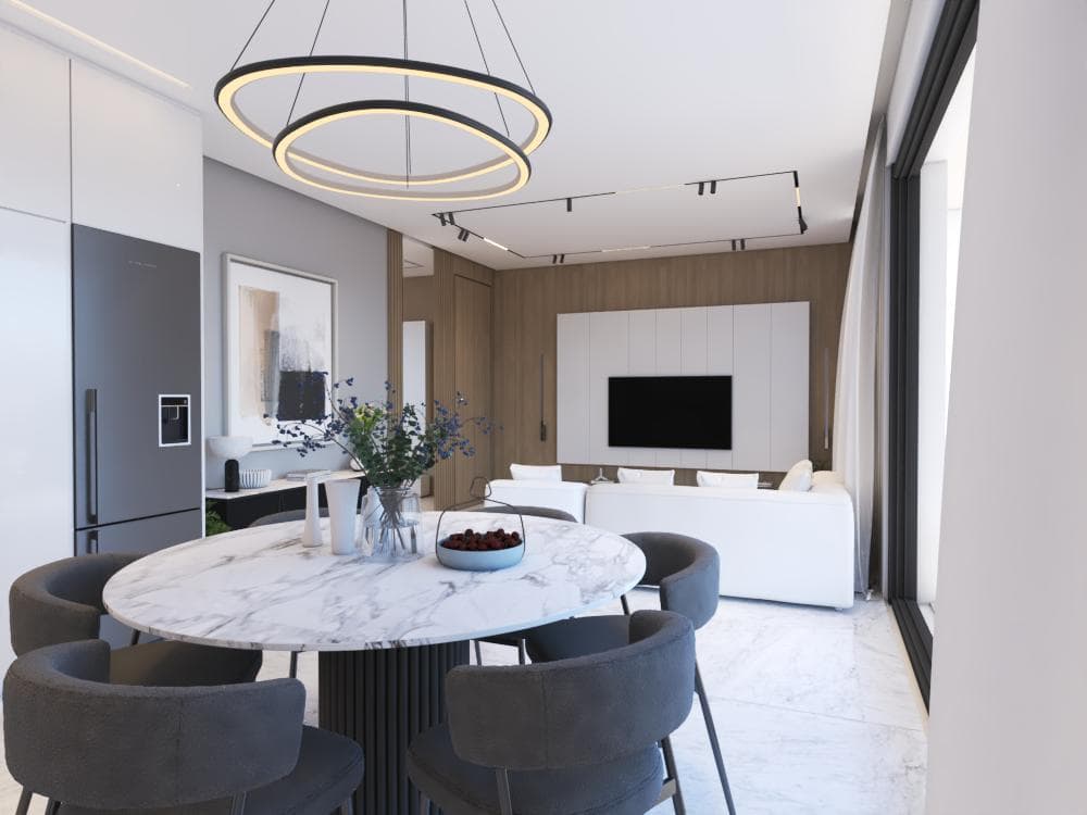 2-bedrooms apartments in Famagusta, Cyprus.