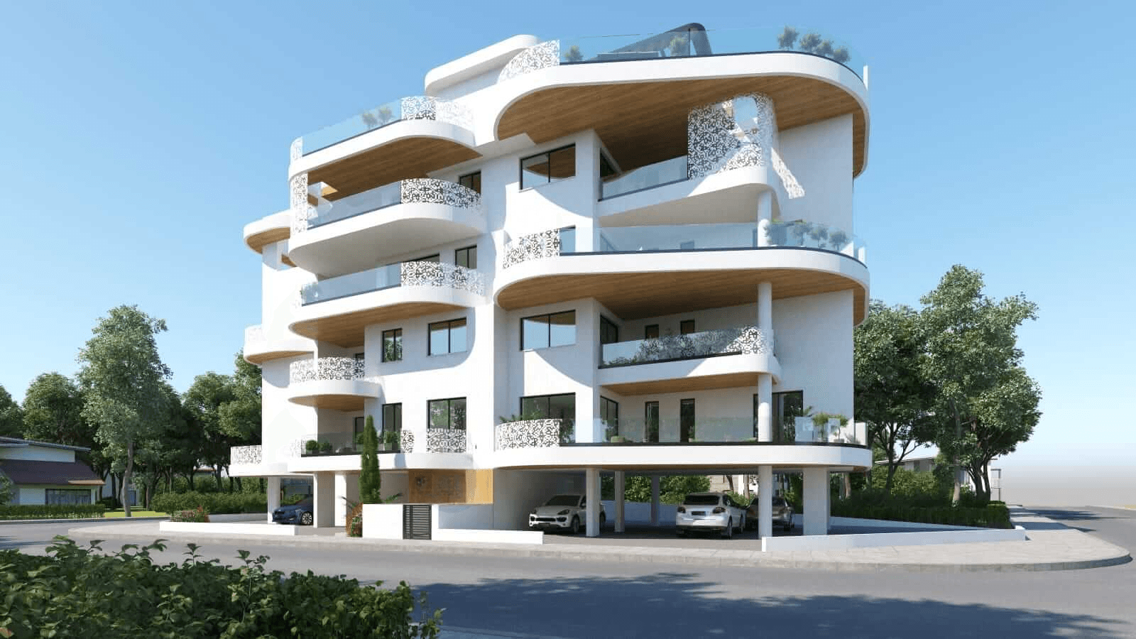 2-bedrooms apartments in Larnaca, Cyprus.