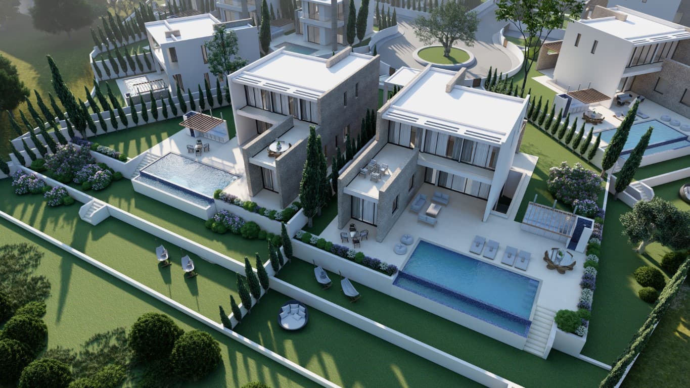 4-bedrooms house in Paphos, Cyprus.