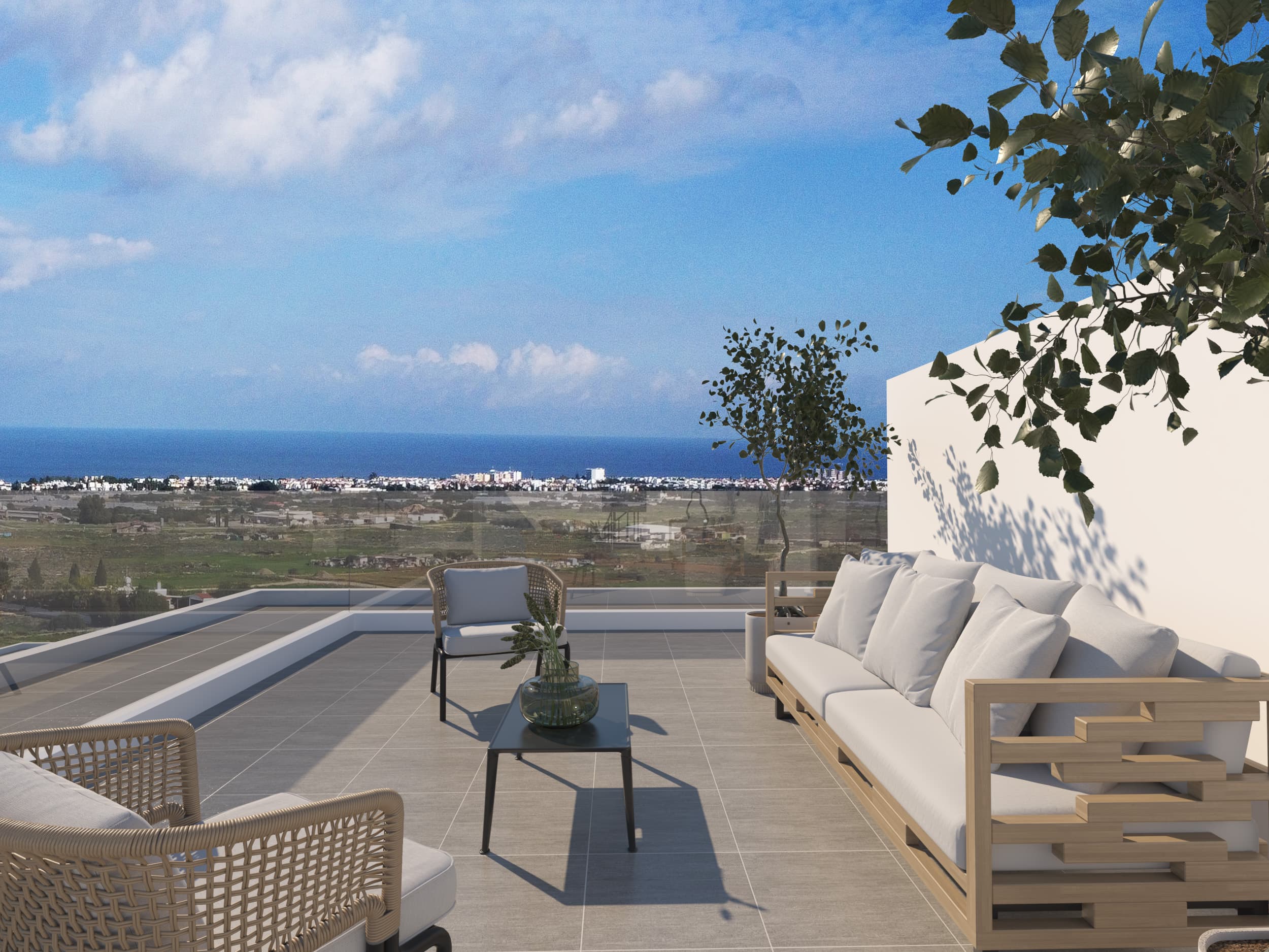 2-bedrooms apartments in Famagusta, Cyprus.