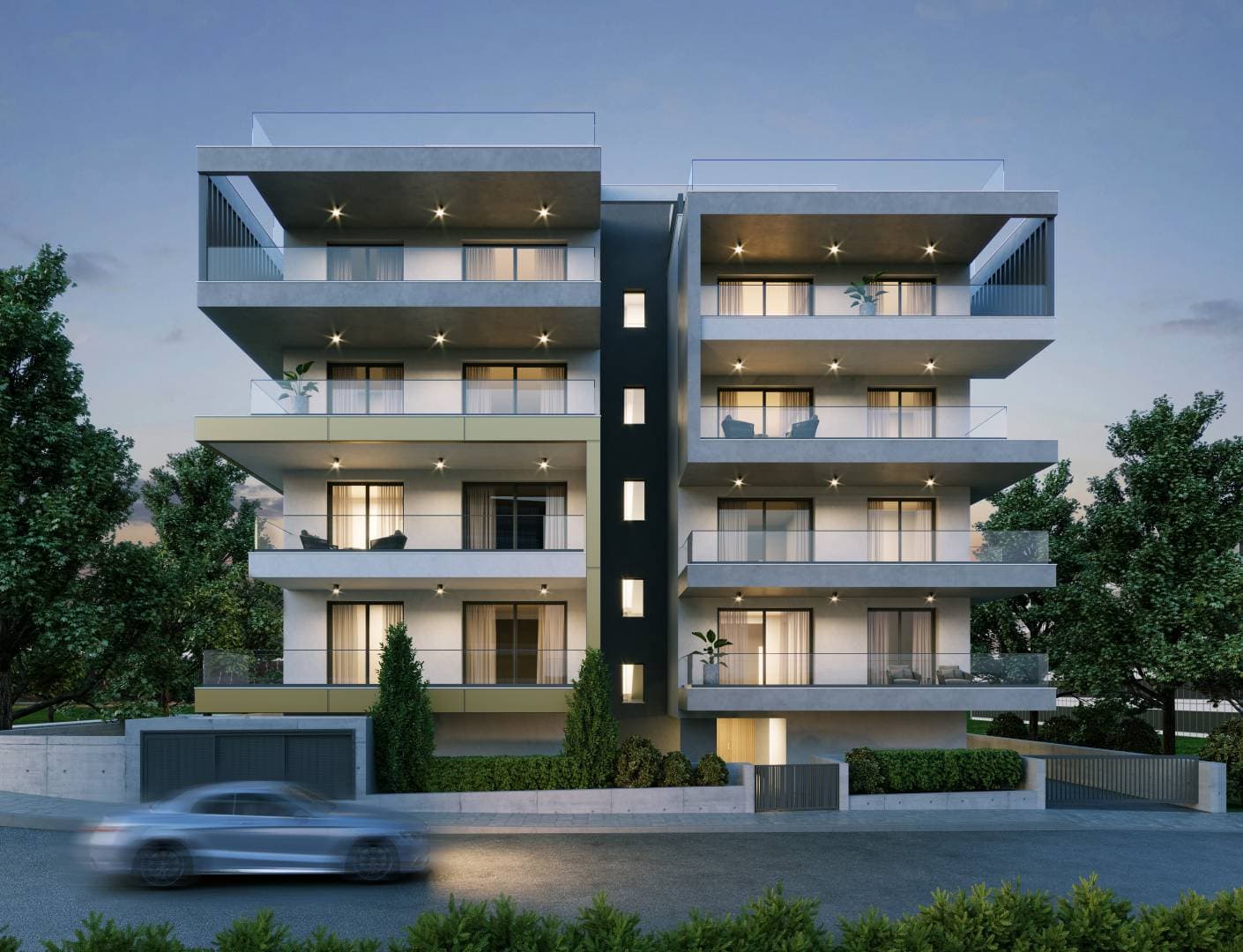 3-bedrooms apartments in Limassol, Cyprus.