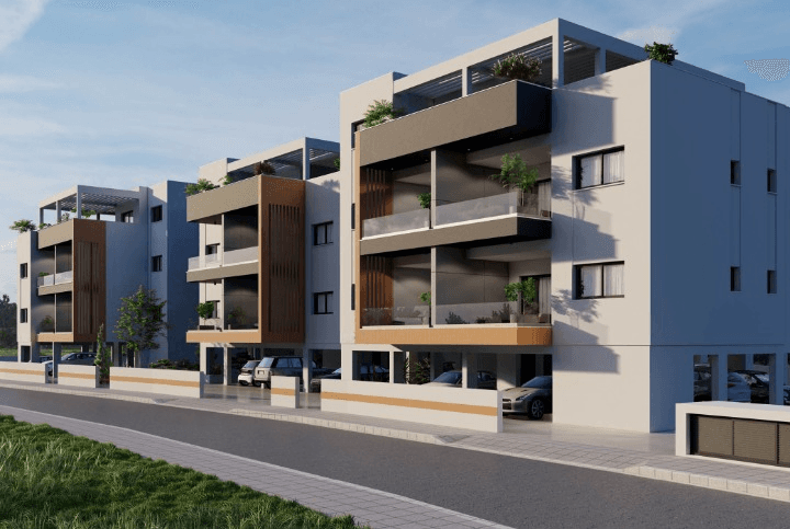 2-bedrooms apartments in Limassol, Cyprus.