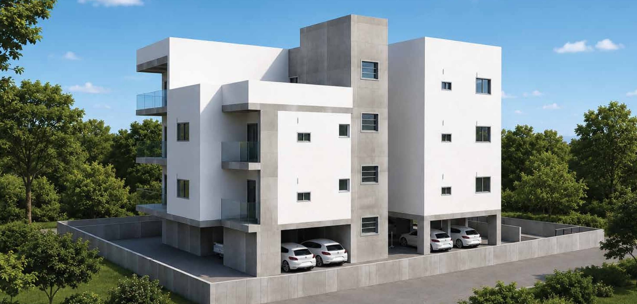 2-bedrooms apartments in Paphos, Cyprus.